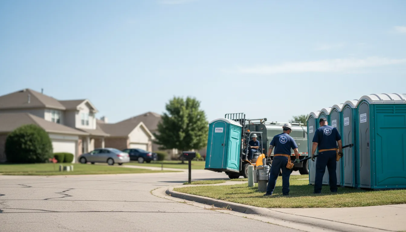 Porta Potty Rental in Laceys Spring, AL near me